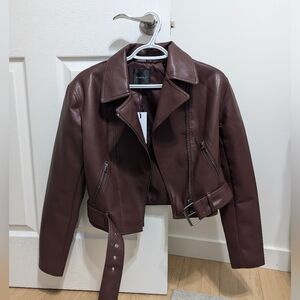 Dynamite Dark Brown Leather Jacket